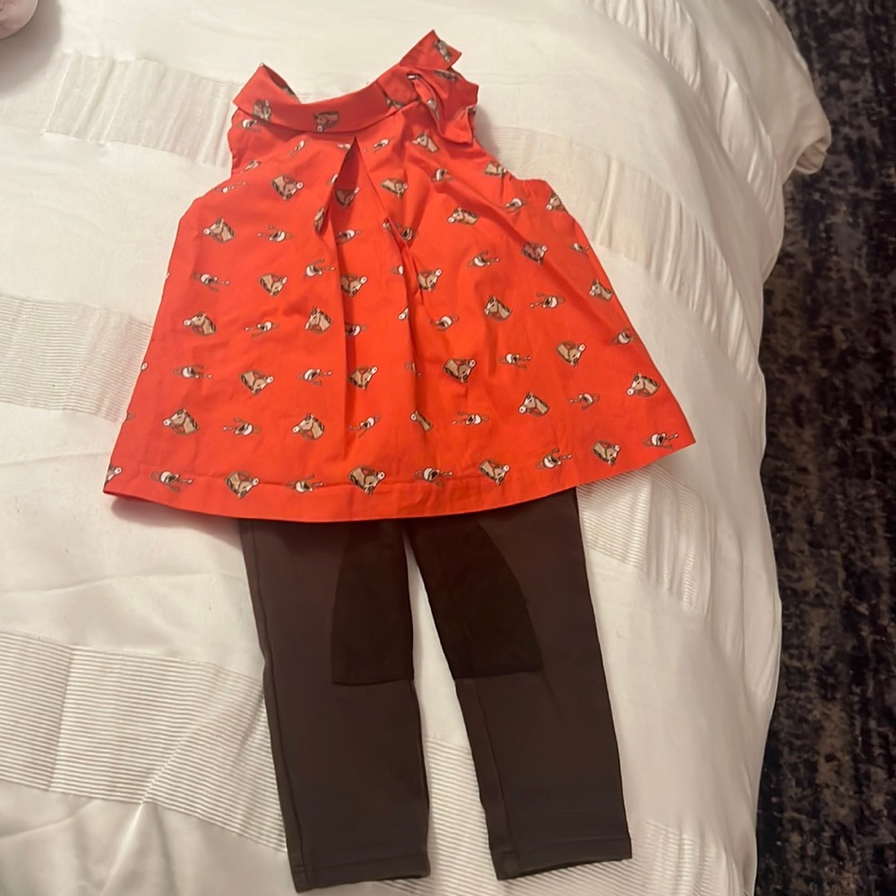 Janie and Jack top and leggings